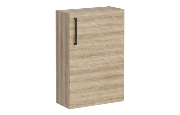 VitrA Root Flat 55cm 1 Door Slim Lower/Base Unit (RH Hinge) - Natural Oak